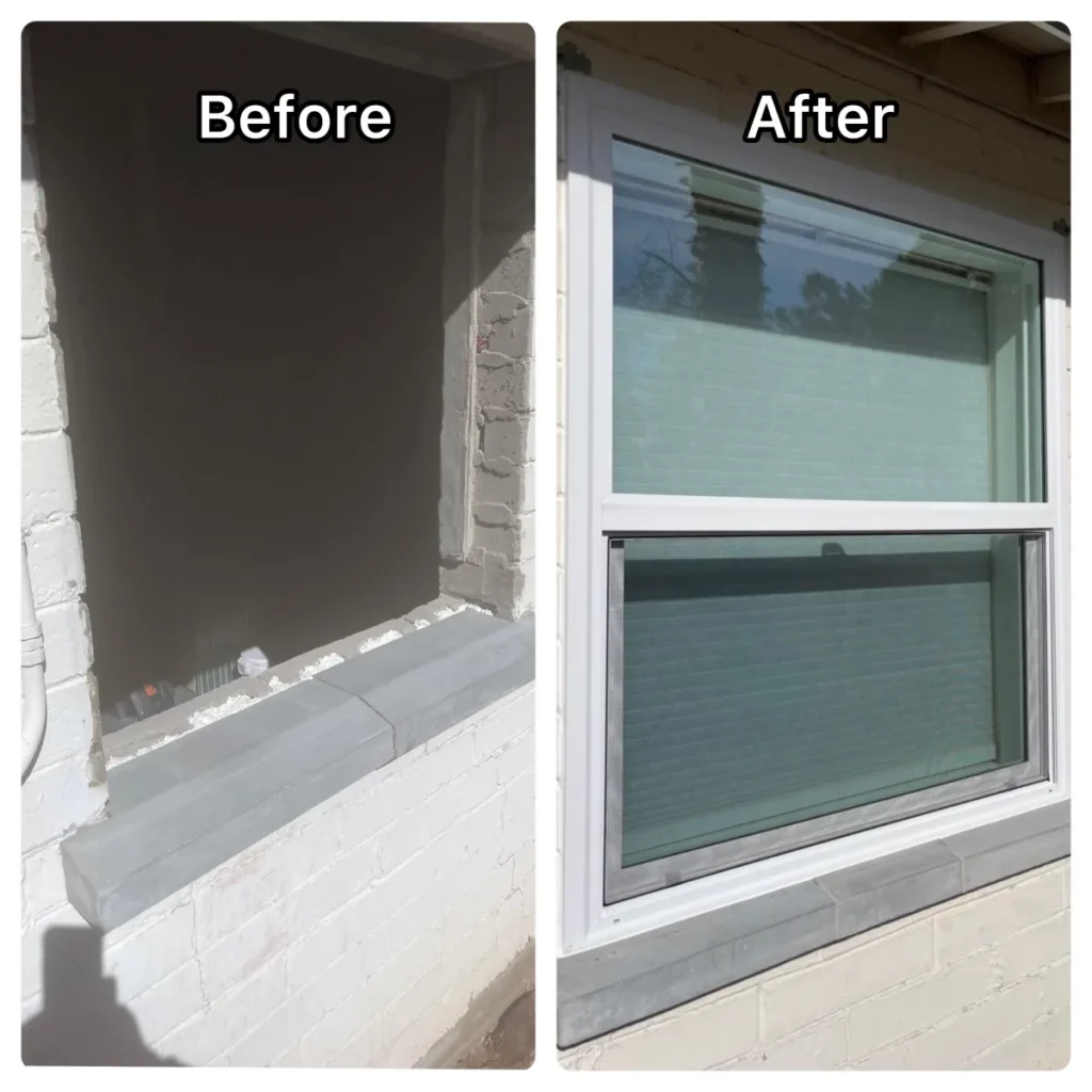 after window