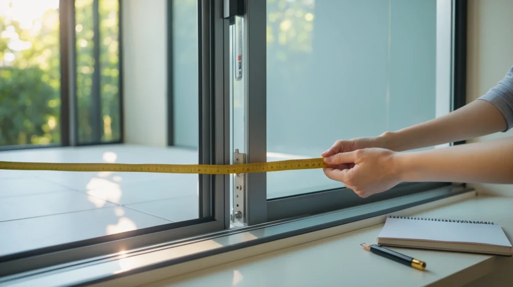 Measuring the Width of Your Sliding Glass Door Correctly