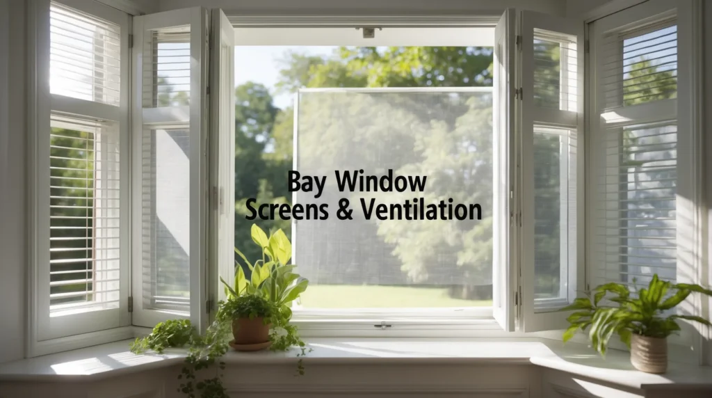 Bay Window Screens and Ventilation Solutions